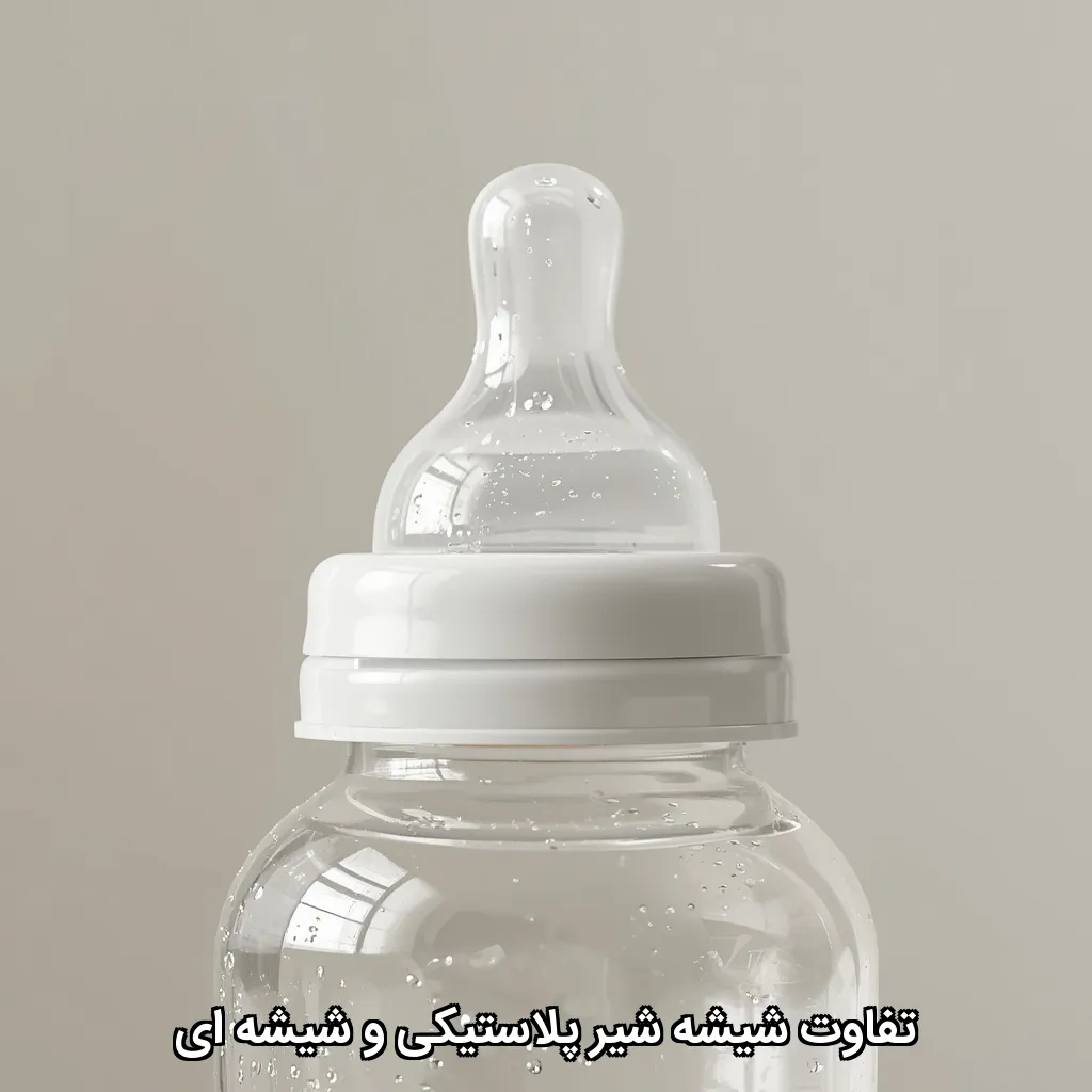 تفاوت شیشه شیر پلاستیکی و شیشه ای