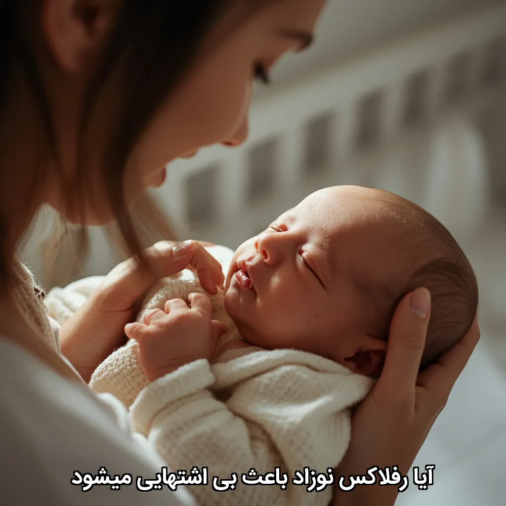 آیا رفلاکس نوزاد باعث بی اشتهایی میشود