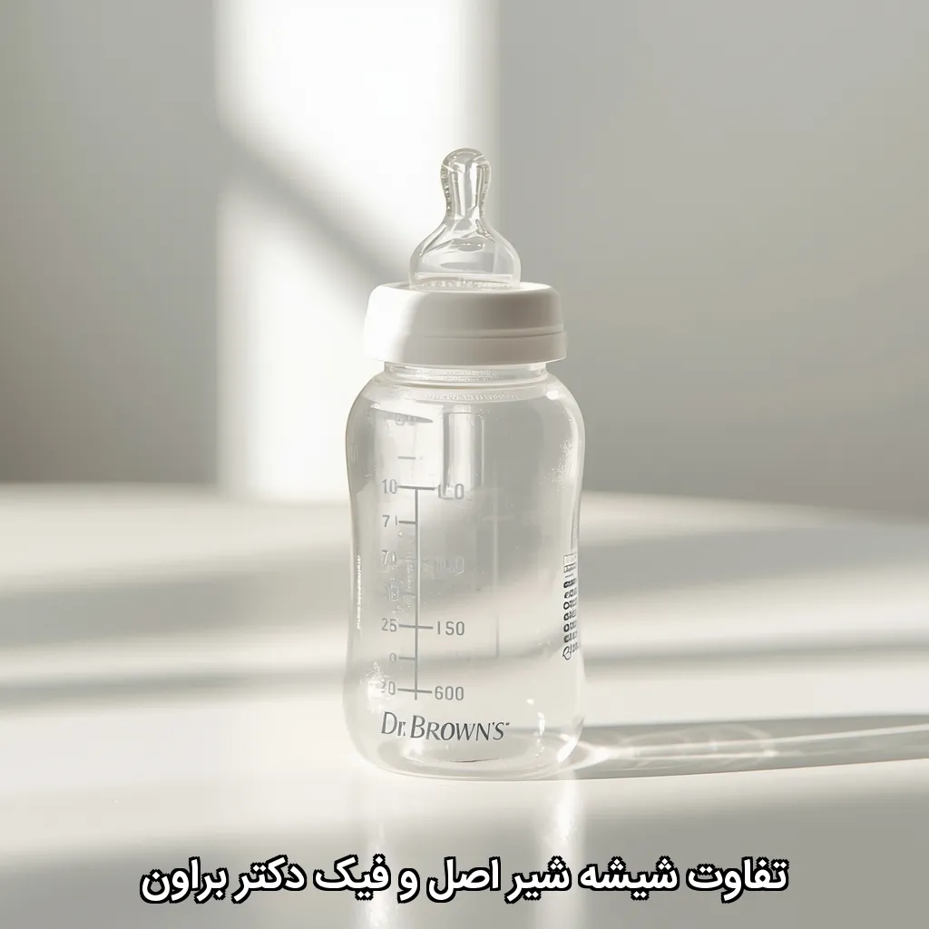 شیشه شیر اصل و فیک دکتر براون  را چگونه تشخیص دهیم؟