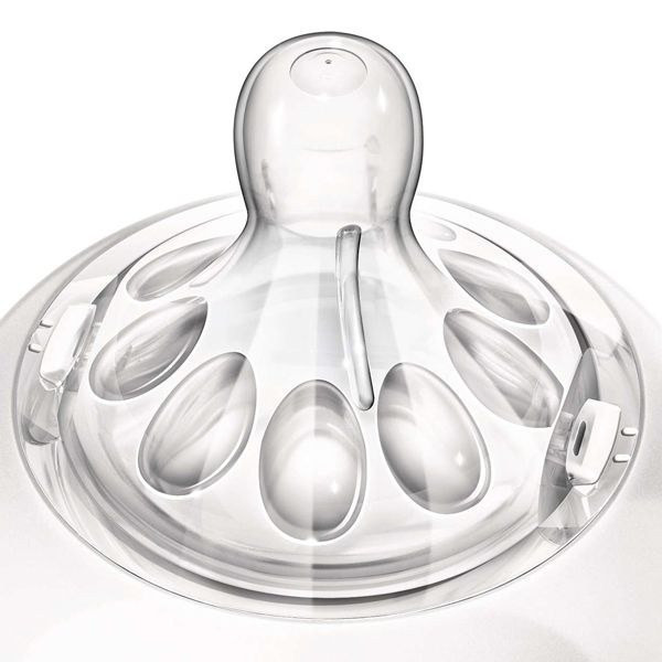 شیشه شیر پیرکس فیلیپس اونت PHILIPS AVENT سایز ۱۲۰ میل مدل نچرال ریسپانس