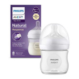 شیشه شیر برند فیلیپس اونت philips Avent سایز ۱۲۵ میل مدل نچرال ریسپانس