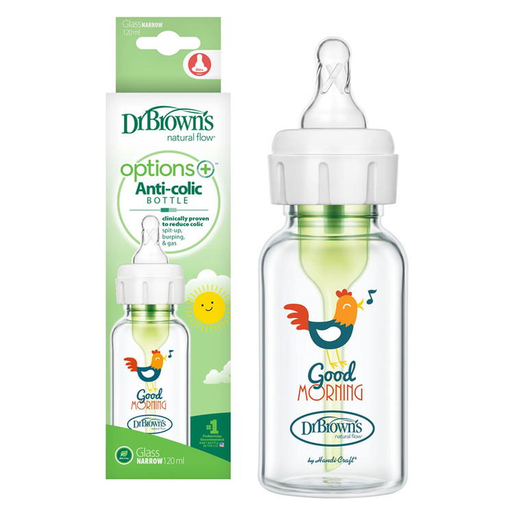 شیشه شیر دکتربراون شیشه ای