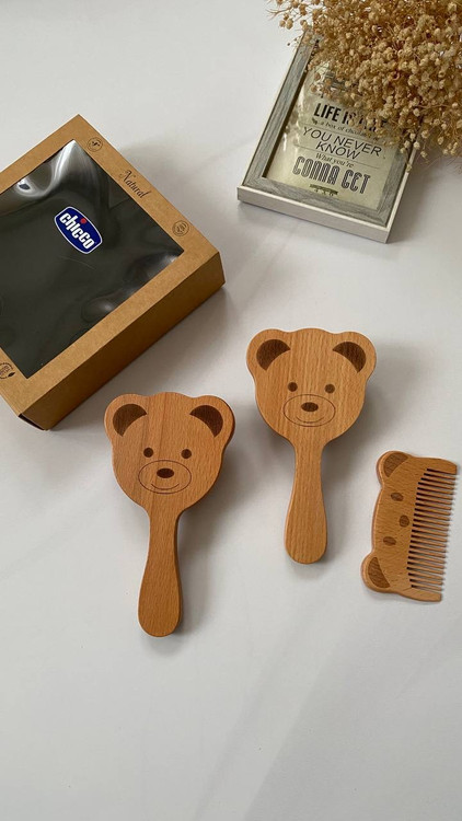 شونه برس چوبی