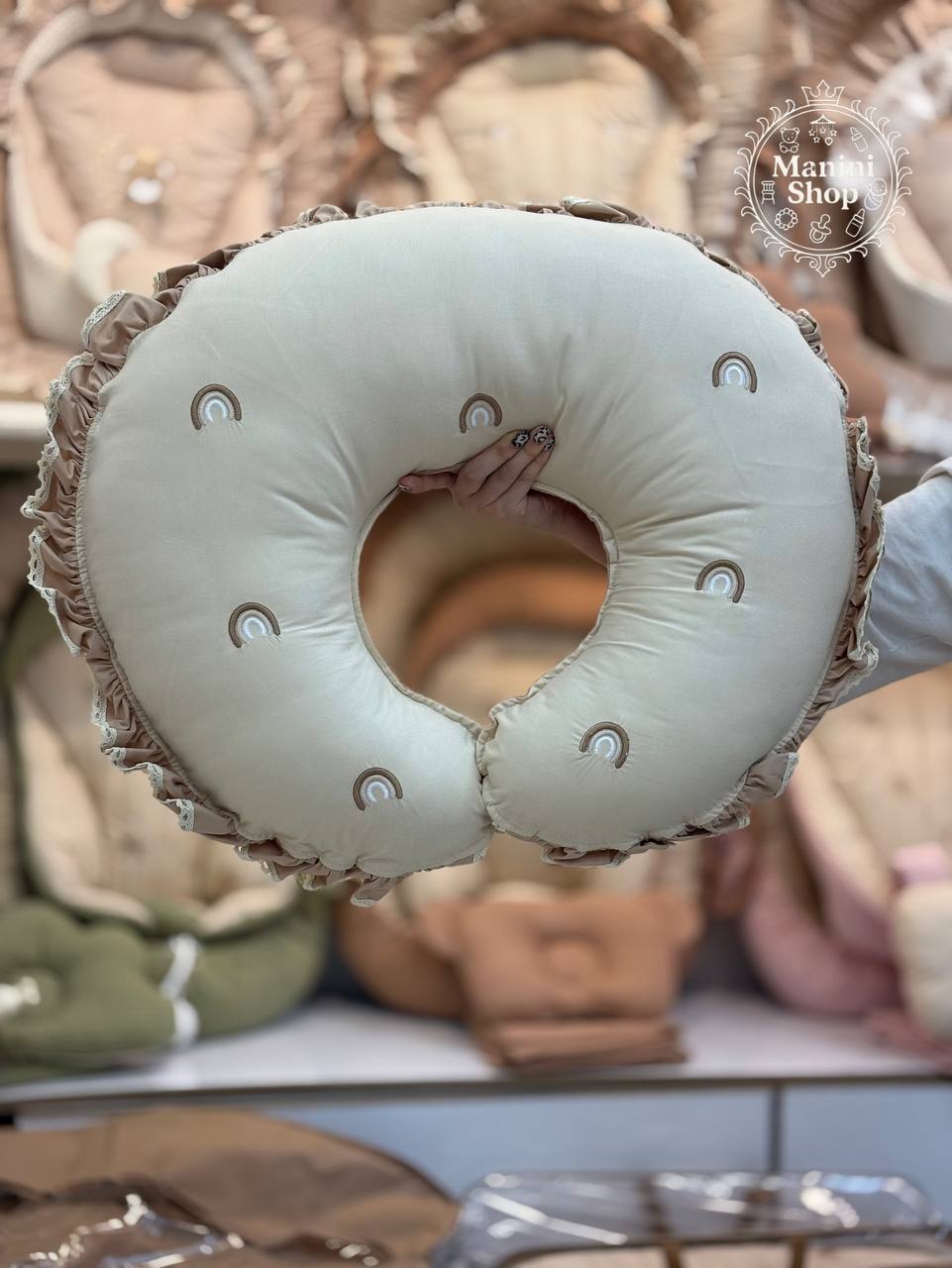 بالشت شیردهی یو شکل