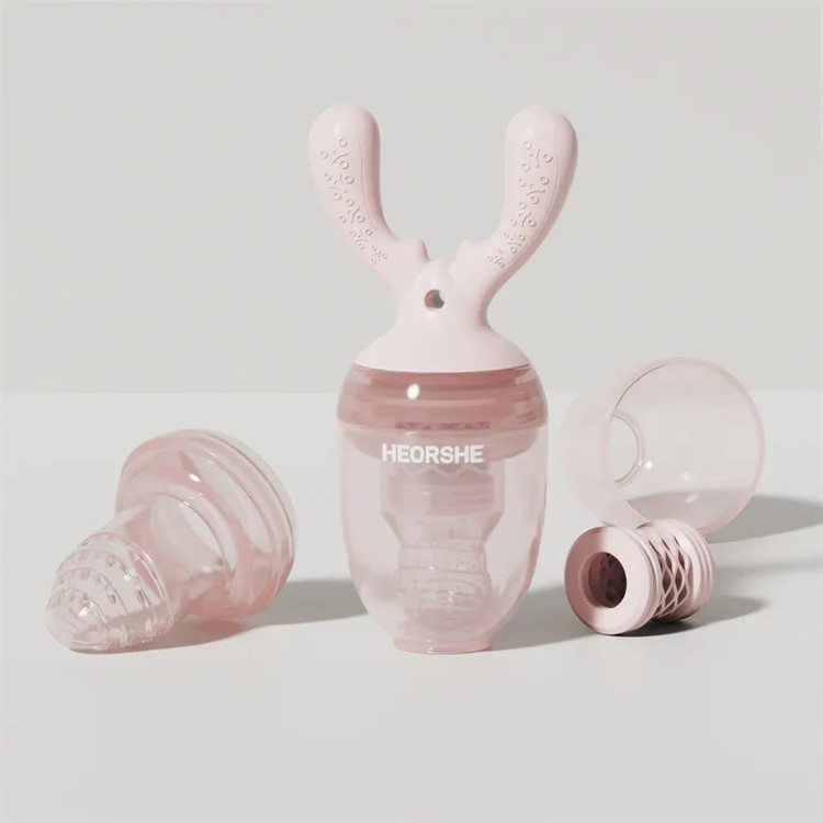 پستونک میوه خوری هی اور شی صورتی