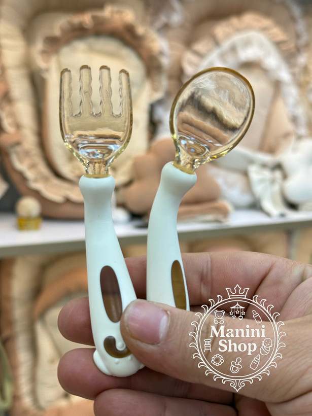 قاشق چنگال سیلیکونی