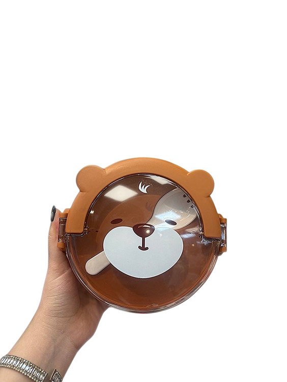 ظرف غذاخوری کودک طرح تدی داخل استیل