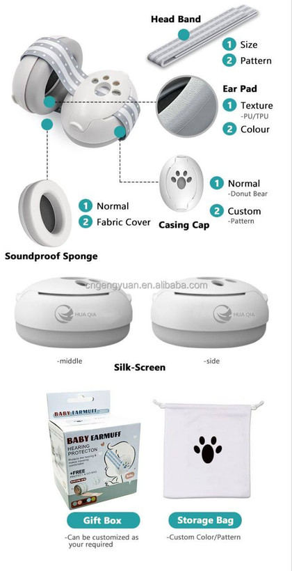 محافظ گوش و نویزگیر گوش نوزاد