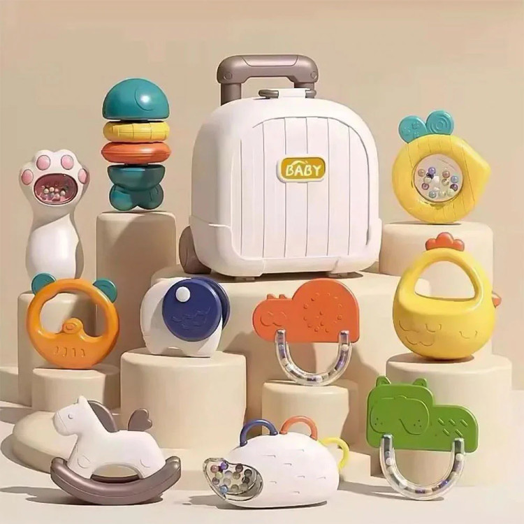 جغجغه چمدونی سیسمونی مانینی شاپ