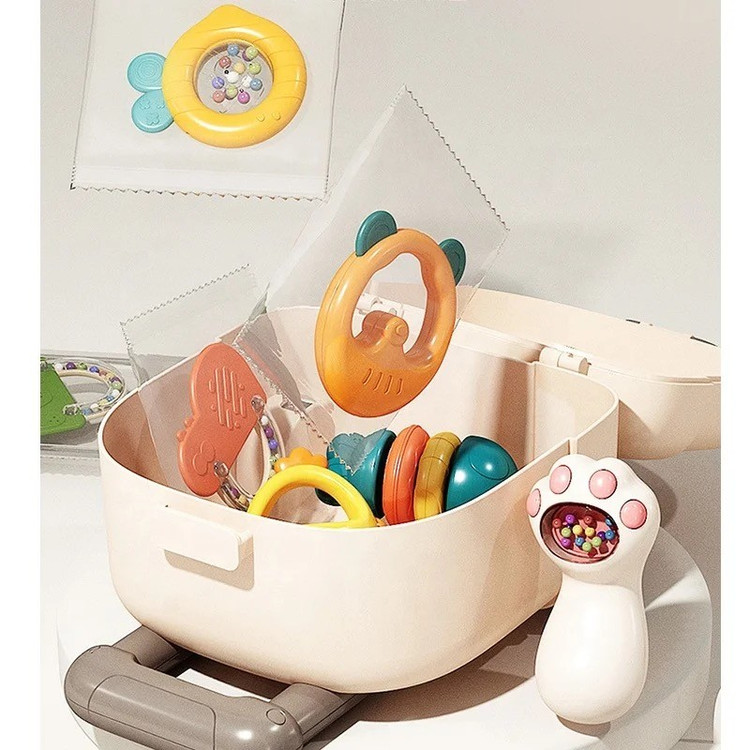 جغجغه چمدونی سیسمونی مانینی شاپ