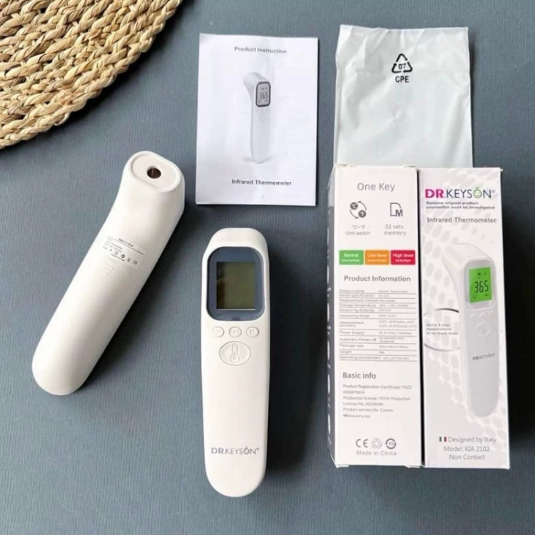 تب سنج غیر تماسی لیزری دوکاره برند دکتر کیسون سیسمونی مانینی شاپ