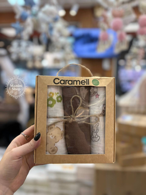 دستمال خشک کن برند کارامل Caramell سیسمونی مانینی شاپ