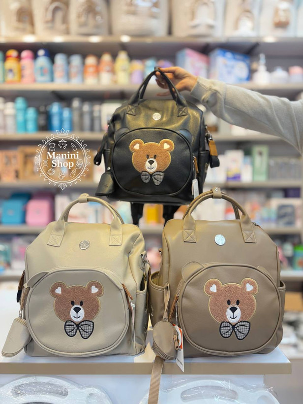 کوله لوازم مادر مایورال با اکسسوری کامل و بند کالسکه – سیسمونی مانینی شاپ