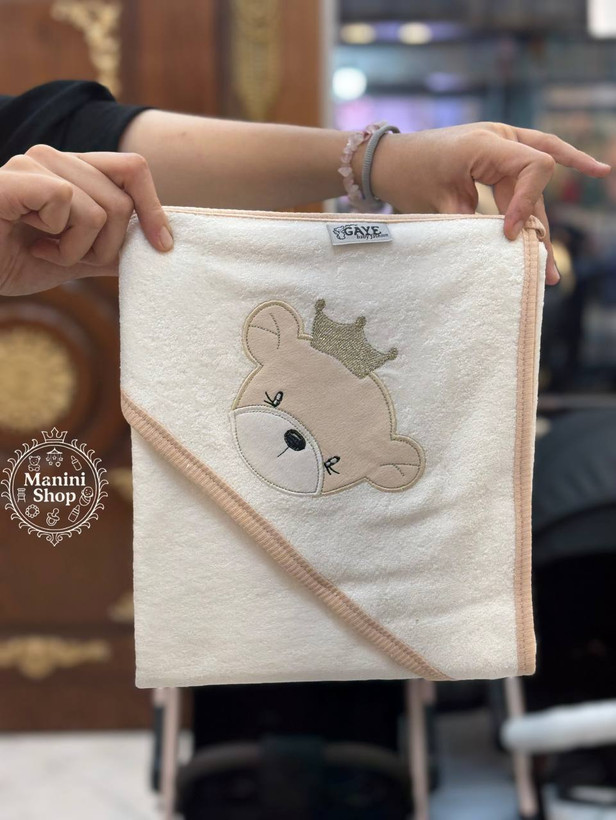 حوله دورپیچ کلاهدار نوزاد Gaye ترک سیسمونی مانی نی شاپ