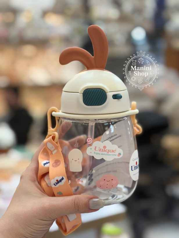 لیوان آبخوری نیدار بنددار یونیک Unique با سوپاپ ضدچکه – سیسمونی مانینی شاپ