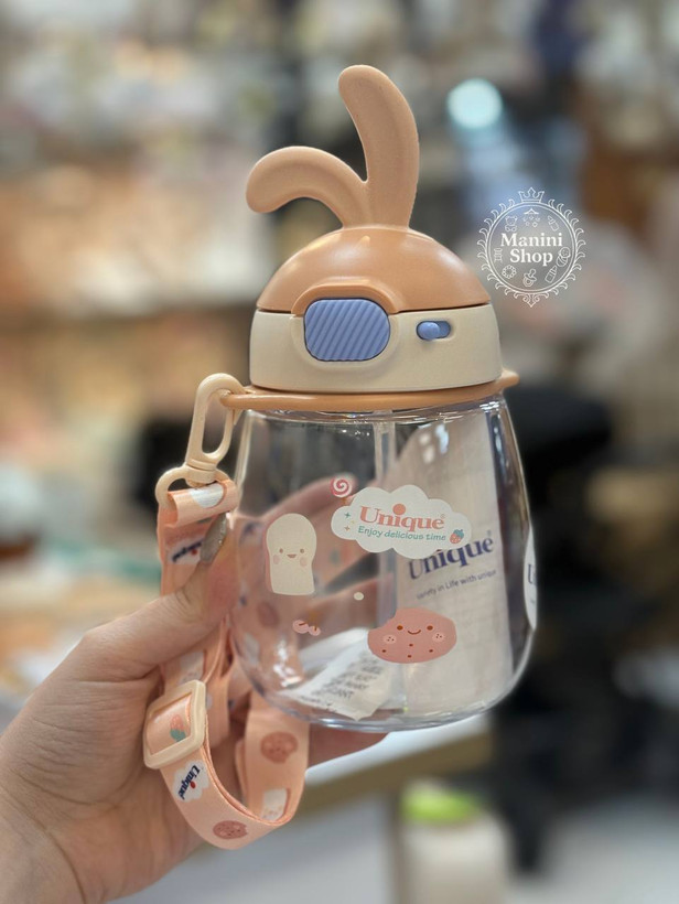 لیوان آبخوری نیدار بنددار یونیک Unique با سوپاپ ضدچکه – سیسمونی مانینی شاپ