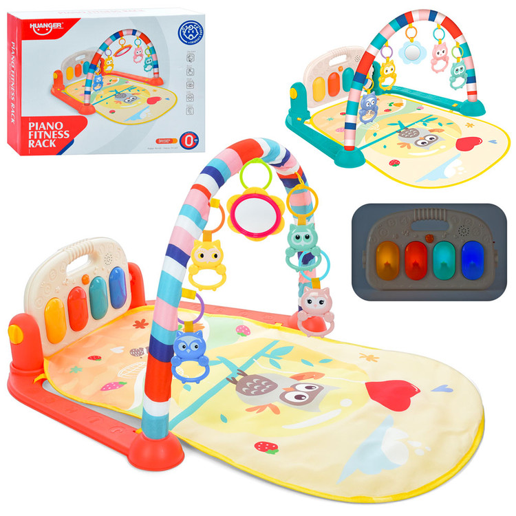 تشک بازی موزیکال پیانو دار برند هانگر Huanger - سیسمونی مانینی شاپ