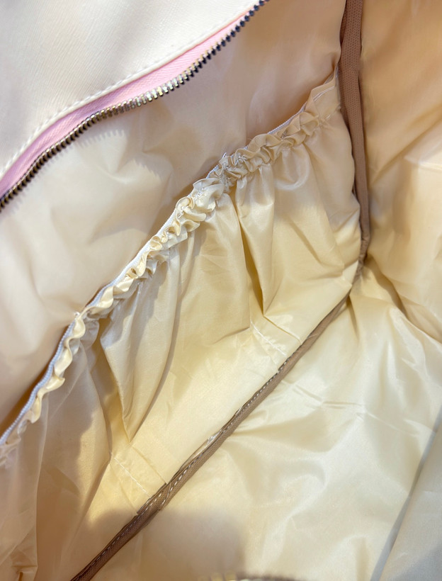 کیف لوازم چرم با بند رودوشی سیسمونی مانینی شاپ