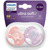 پستانک 6-0 ماه فیلیپس اونت مدل اولترا سافت طرح نخل و فیل PHILIPS AVENT