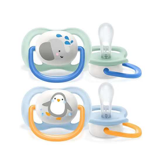 پستانک 6-0 ماه فیلیپس اونت مدل اولترا ایراَنیمالز طرح فیل و پنگوئن PHILIPS AVENT