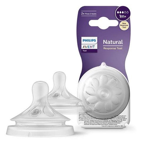 سرشیشه ۳ قطره دوعددی برند اونت ریسپانس philips Avent Response - سیسمونی مانینی شاپ