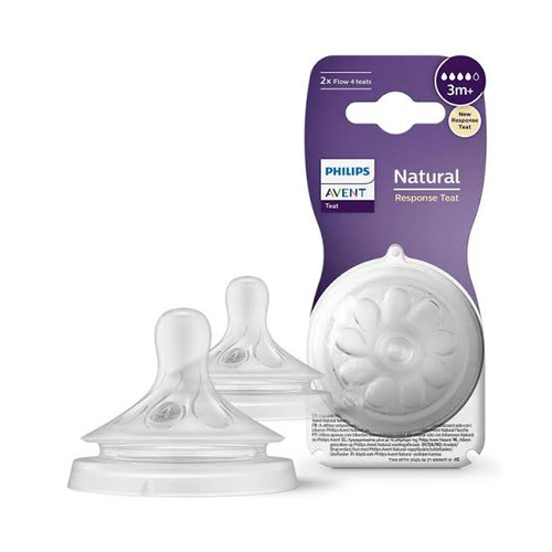 سرشیشه ۴ قطره دوعددی برند اونت ریسپانس philips Avent Response - سیسمونی مانینی شاپ