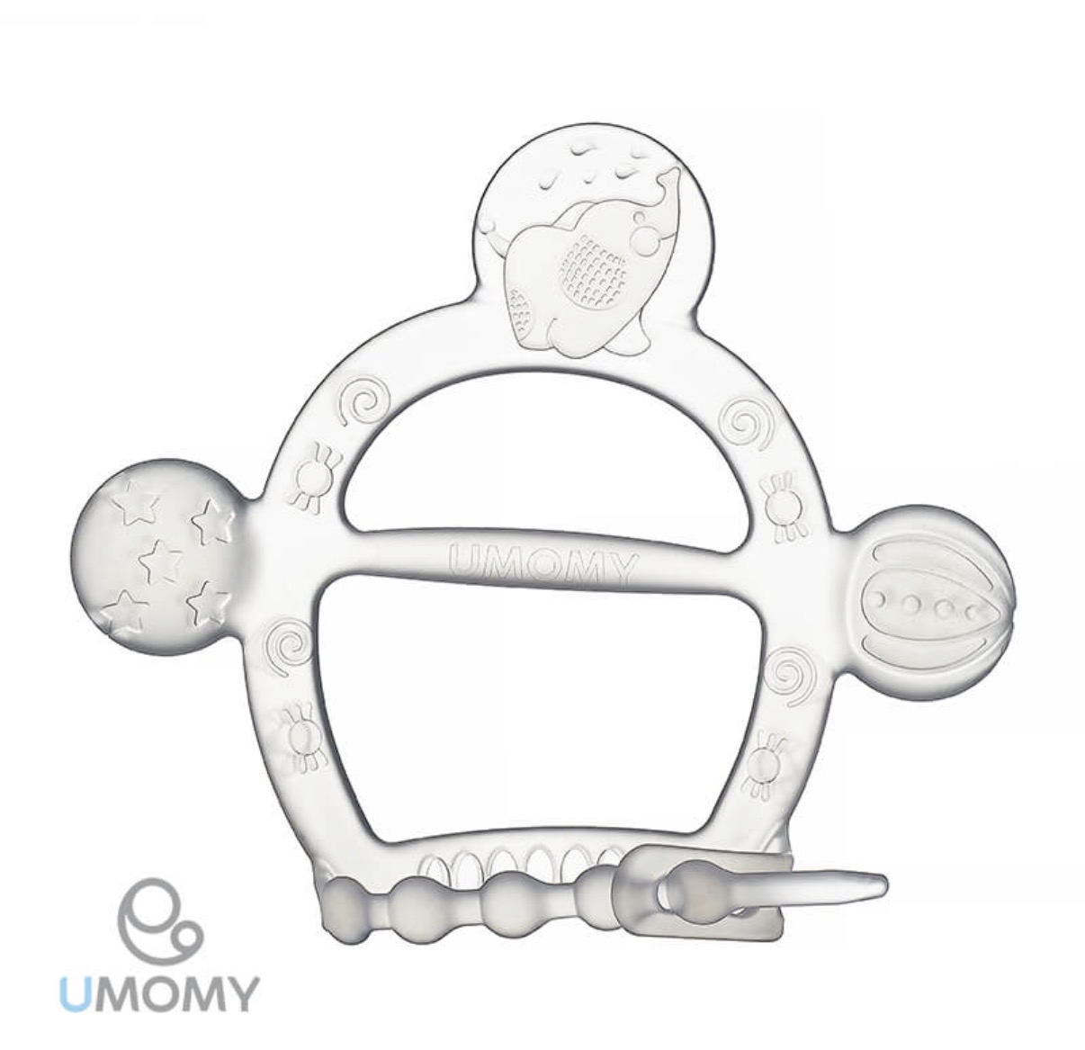 دندانگیر سیلیکونی مدل مچبند برند یومامی UMOMY