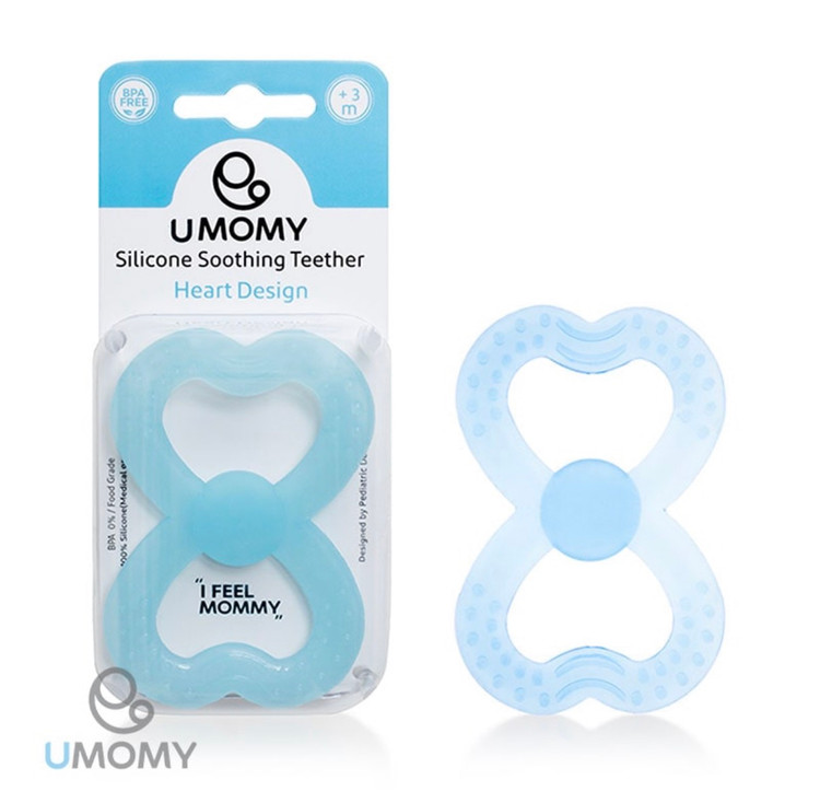 دندانگیر سیلیکونی طرح قلب برند یومامیUMOMY