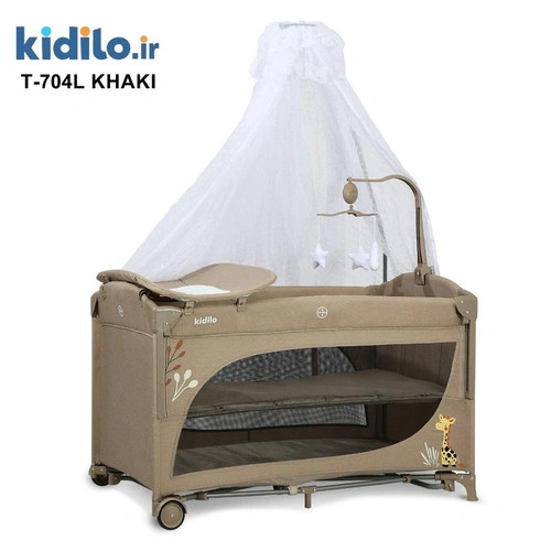 تخت و پارک چند کاره کیدیلو مدل kidilo T704L