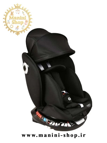صندلی ماشین چرخشی کودک کاوالو مدل G500 max سایهباندار