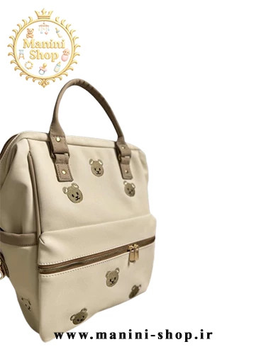 ساک لوازم نوزاد 3 کاره طرح تدی برند آرینابگ Arina Bag