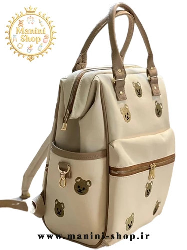 ساک لوازم نوزاد 3 کاره طرح تدی برند آرینابگ Arina Bag