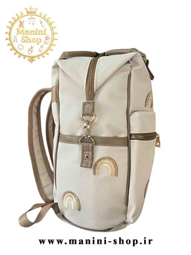 ساک لوازم نوزاد 3 کاره طرح رنگین کمان