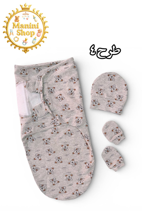 قنداق چسبی 3 تیکه برند بی بی فورلایف