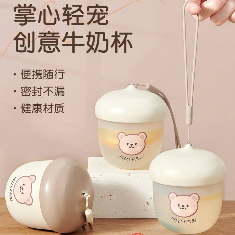 انبار شیر خشک 320 میل طرح بلوط با تدی | مانی نی شاپ