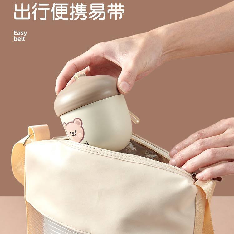 انبار شیر خشک 320 میل طرح بلوط با تدی | مانی نی شاپ