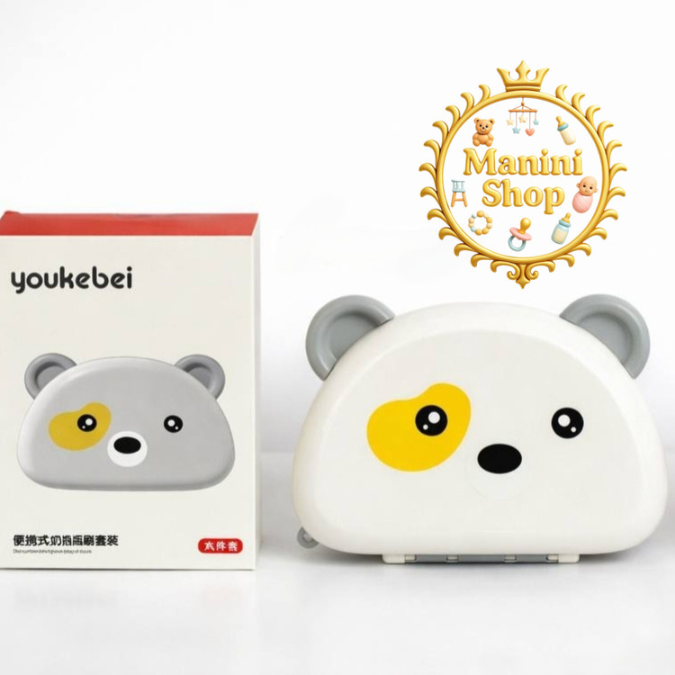 شیشه شور نوزاد Youkebei طرح پاندا دارای 8 تیکه رنگ سفید
