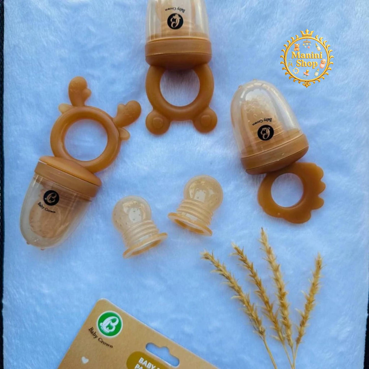 پستانک میوهخوری بی بی کرون Baby Crown | ایمن و نرم برای کودکان