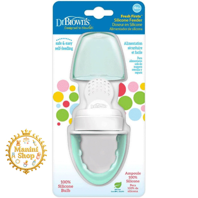 پستانک میوه خوری دکتر براون dr brown آبی