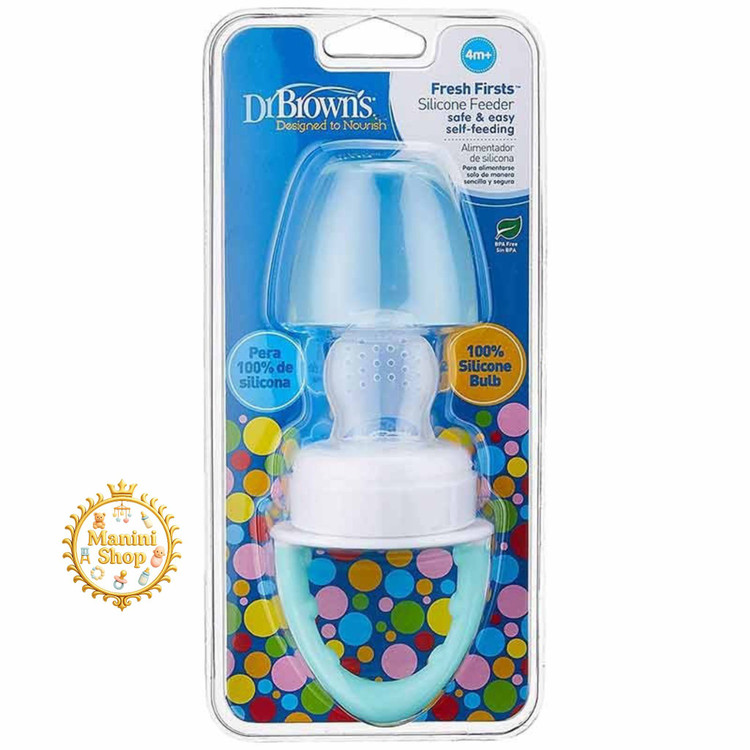 پستانک میوه خوری دکتر براون dr brown آبی