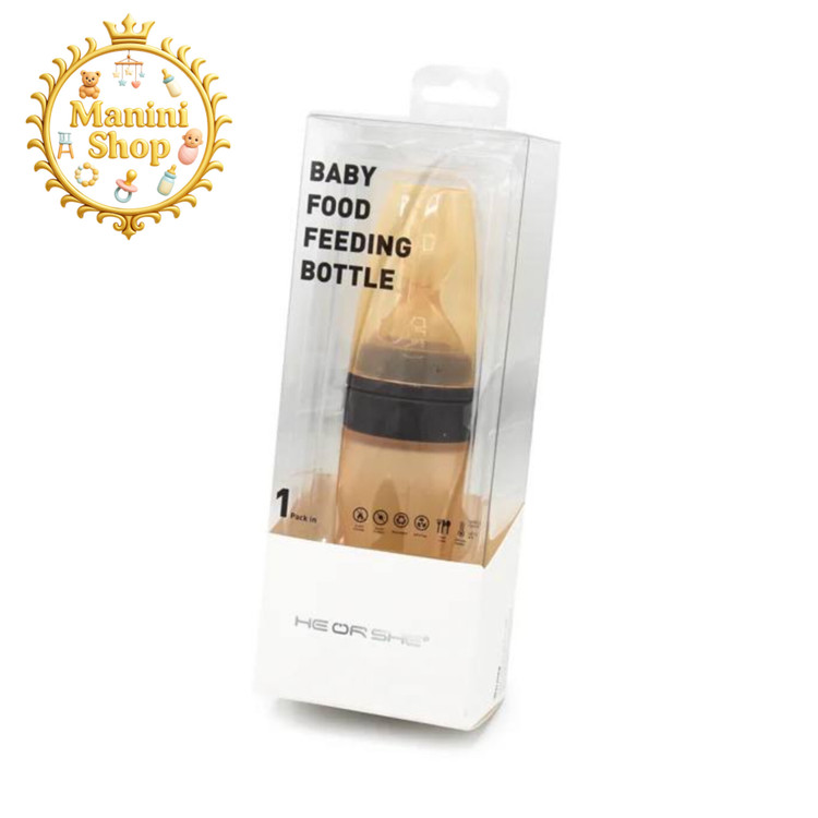 سرلاک خوری سیلیکونی Heorshe ضد نشت بهترین ظرف غذای کودک 6 تا 24 ماه در مانی نی شاپ