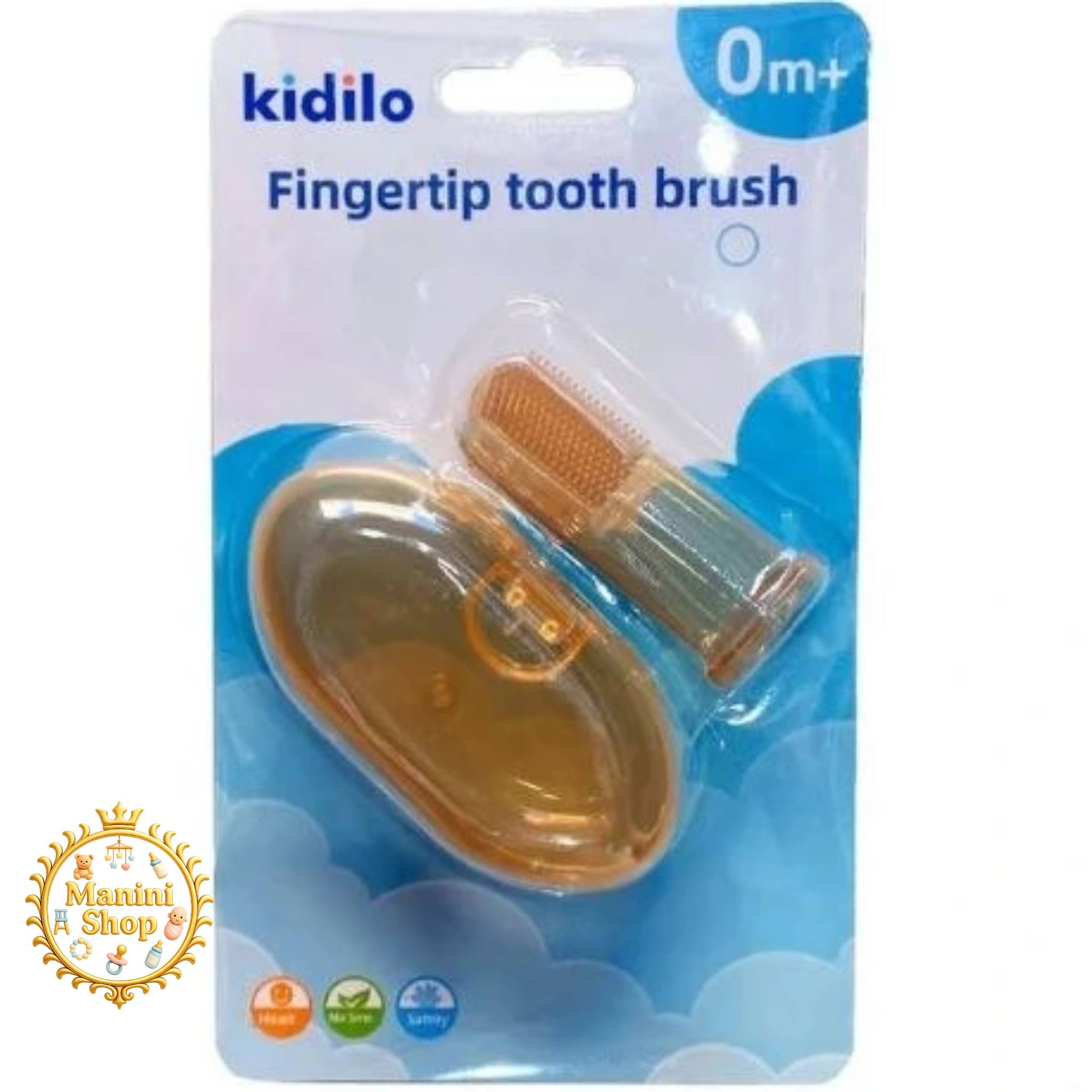 مسواک انگشتی قاب دار نوزاد کیدیلو kidilo