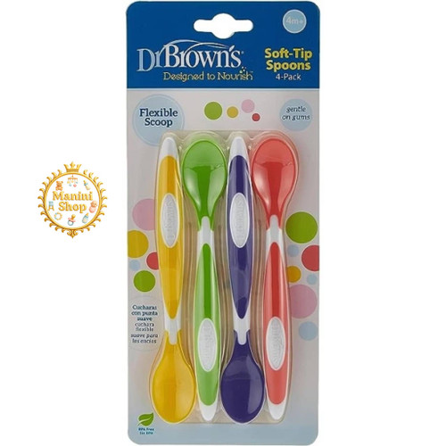 پک قاشق 4 عددی کودک دکتر براون Dr Brown’s