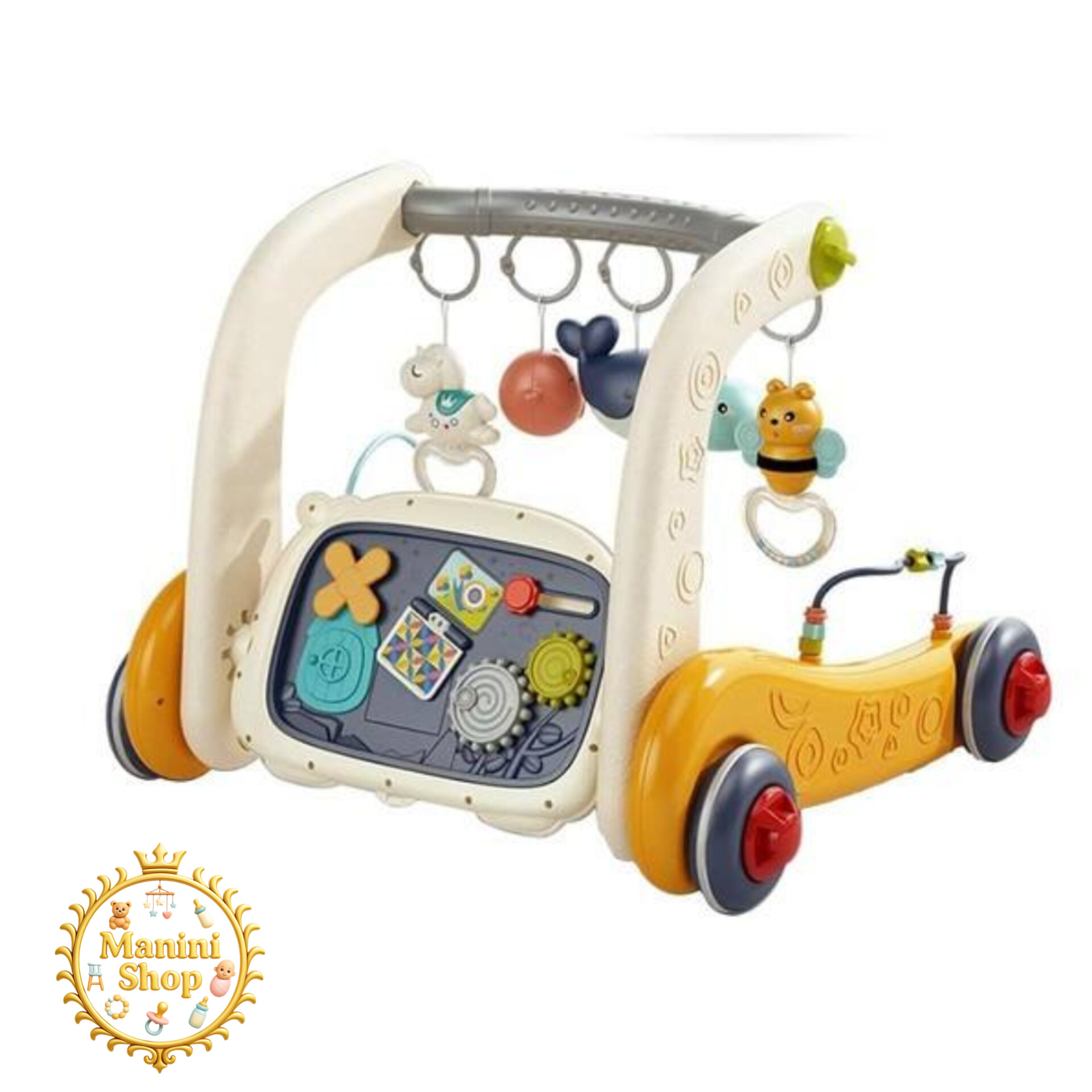 واکر و تشک بازی پیانویی کودک 3 کاره ویوا کیدز 6658 vivakids