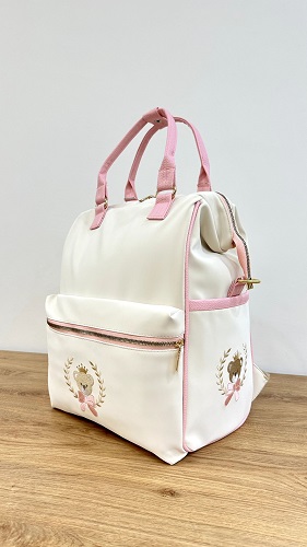 ساک لوازم نوزاد 3 کاره طرح تدی تاجدار آرینابگ Arina Bag