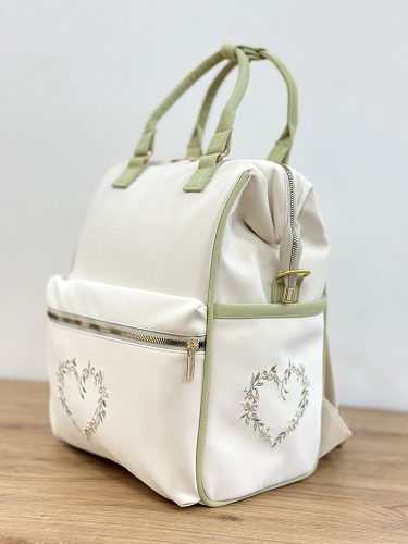 ساک لوازم نوزاد 3 کاره طرح قلب آرینابگ Arina Bag