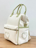 ساک لوازم نوزاد 3 کاره طرح قلب آرینابگ Arina Bag