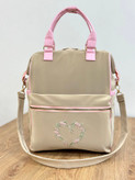ساک لوازم نوزاد 3 کاره طرح قلب آرینابگ Arina Bag