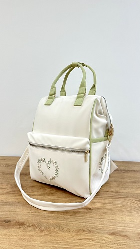 ساک لوازم نوزاد 3 کاره طرح قلب آرینابگ Arina Bag