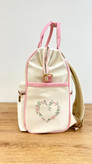ساک لوازم نوزاد 3 کاره طرح قلب آرینابگ Arina Bag